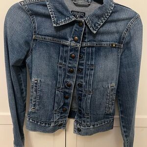 Lucky Brand Blue Jean Jacket Classic Fitted Style